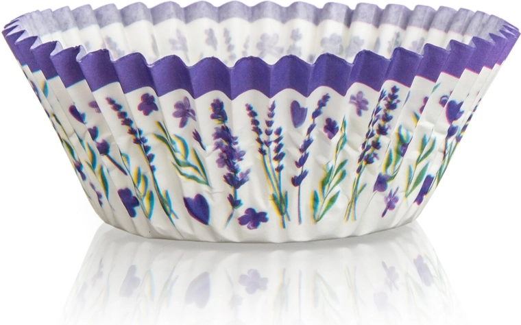 Papirnati koščki za muffine LAVENDER, 60 kos
