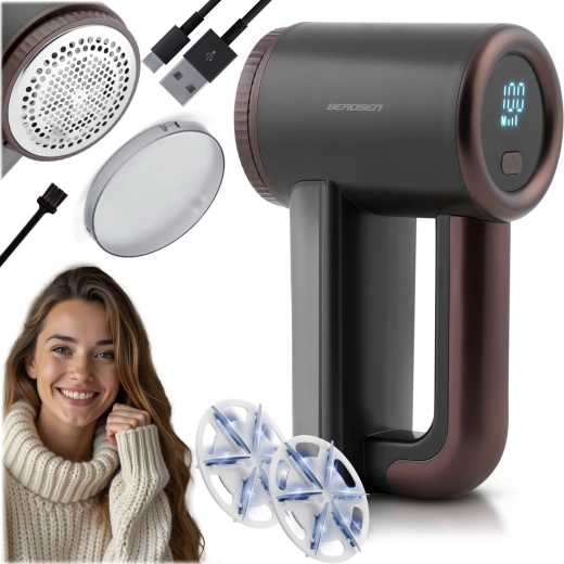 Električni odstranjevalnik muck z LCD-zaslonom BERDSEN