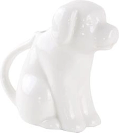 Keramični vrč za mleko v obliki psa 12,5 × 7 × 11,8 cm