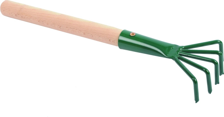 Vrtni rahljalnik s 5 konicami in 25 cm ročajem