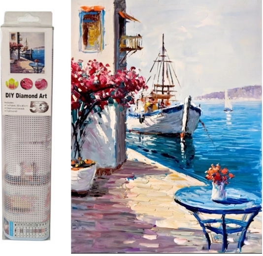 Diamantni mozaik – čolniček