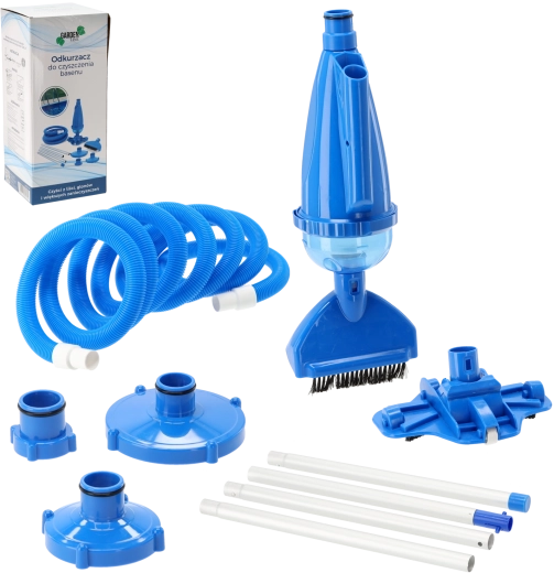 Sesalnik za čiščenje bazena z aluminijasto palico in 5 m cevjo