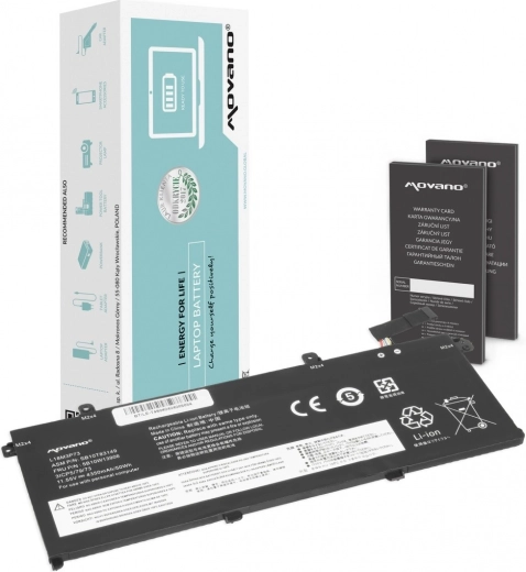 Movano baterija L18M3P73 za Lenovo ThinkPad T490/T495/P43s/P14s 50 Wh