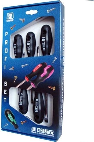 Profesionalni komplet izvijačev PROFI, ravni in PHILLIPS, 5-delni