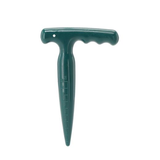 Vrtni sadilni kol 18 cm z merilom in ergonomsko ročajem