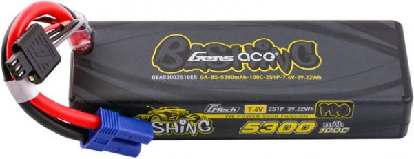 Gens Ace G-Tech LiPo baterija 5300 mAh 7,4 V 100C 2S z EC5 priključkom