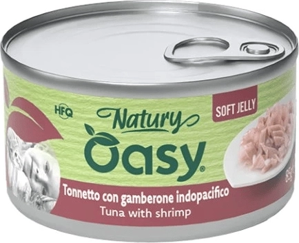 Oasy Nature Soft Jelly – tuna s kozicami 150 g