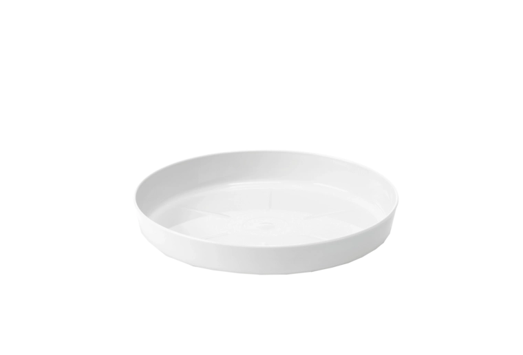 Plastično stojalo za cvetlični lonec Lamela Magnolia, belo, 14,5 cm