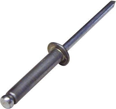 Blind rivet 4.0 × 12 mm, steel/steel, 50 pcs