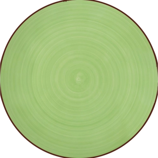 Lamart Happy shallow green plate