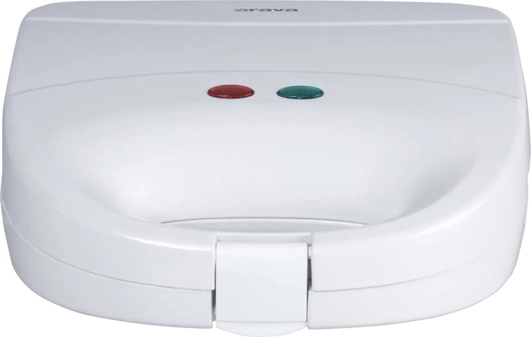 Trikotni opekač sendvičev 750 W bel