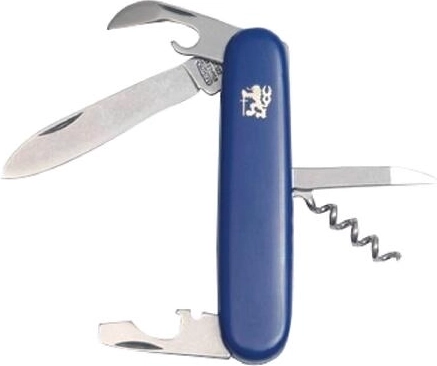 Žepni zložljivi nož z izvijačem za plutasto zaporko in odpirači