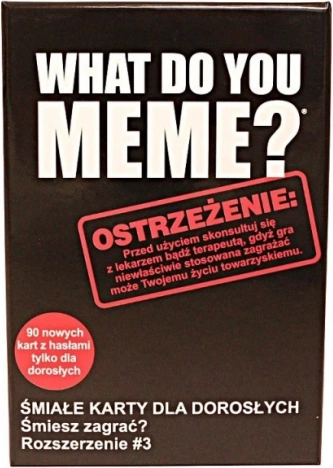 What Do You Meme? Ekstra Paket št. 3: Drzna Razširitev za Odrasle