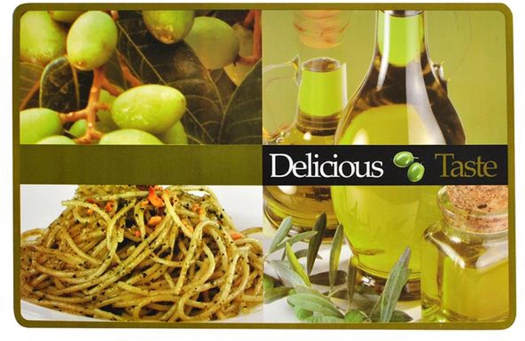 Plastični pogrinjek TORO 43 × 28 cm – delikatese, mešanica motivov