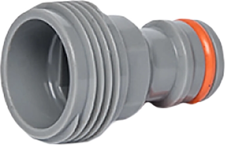 Plastični adapter z zunanjim navojem 3/4" WHITE LINE