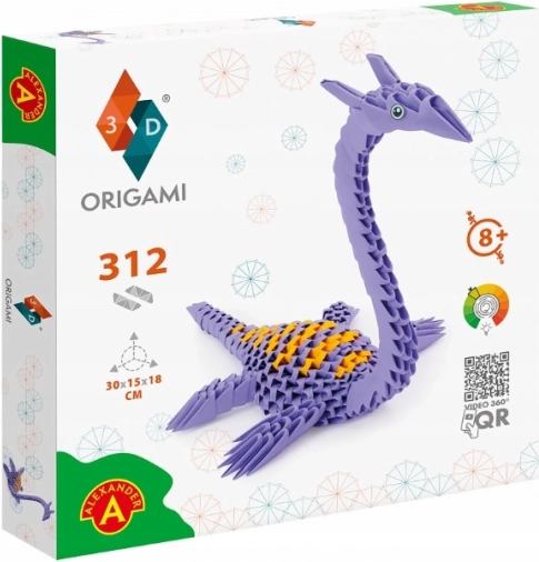 Alexander, Origami 3D - Pleziozaver