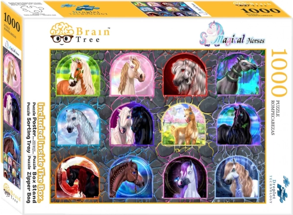 Sestavljanka Čarobni konji 1000 kosov
