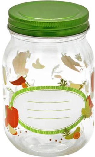 Kozarec za vlaganje Toro s pokrovom 500 ml