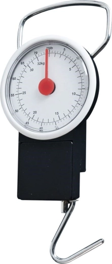 Mehanska tehtnica za prtljago z metrom 32 kg