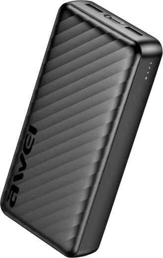 Awei powerbanka 20000 mAh P6K Pro 2× USB-A/USB-C - 1 kos