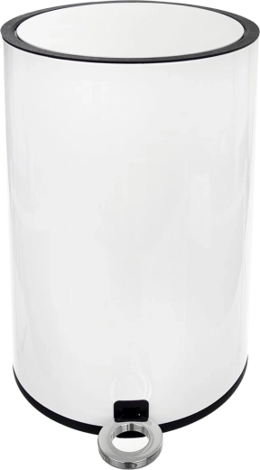 Koš za smeti s pedalom White 12 l