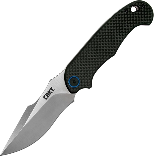 CRKT P,S,D, karbonova vlakna – zložljiv žepni nož z asist. odpiranjem 9,2 cm