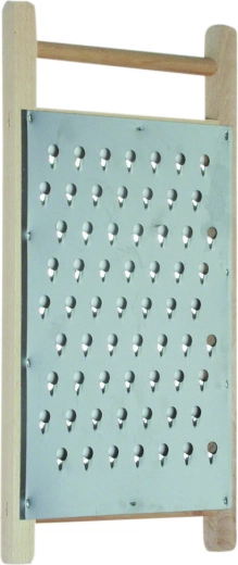 Ribežen za peso iz pocinkovanega jekla z lesenim okvirjem