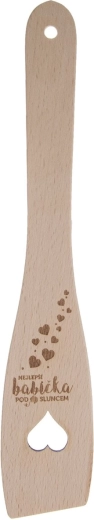 Lesena ravna lopatica 30 cm – Najboljša babica