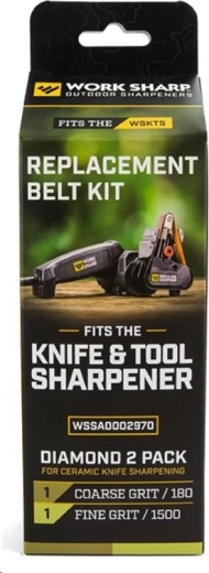 Work Sharp komplet diamantnih brusnih trakov 180 in 1500 grit