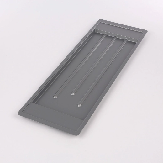Metpol srebrna odkapna posoda 59,5 × 20 cm za dvonivojski odcejalnik 60 cm