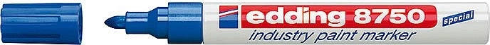 Industrijski lak marker moder Edding 8750