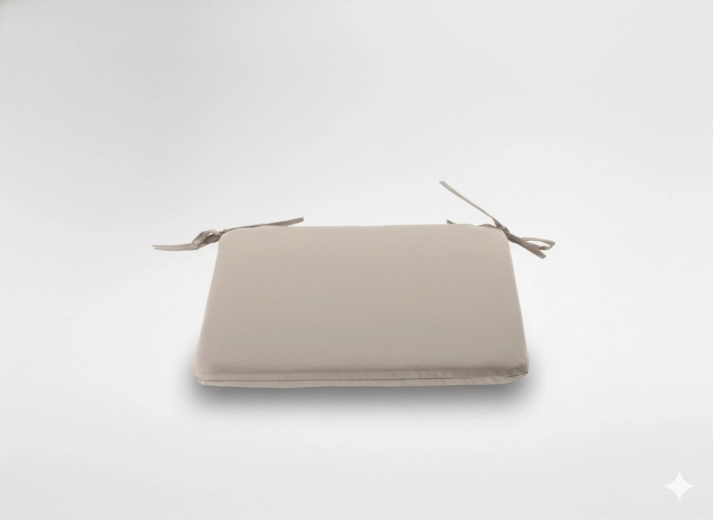 Blazina za stol 40 × 40 × 3 cm – naravna