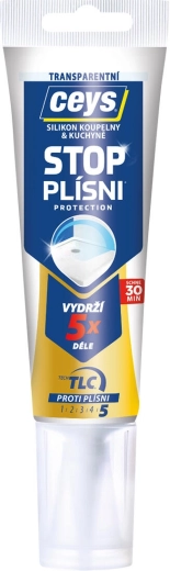 Prozoren silikon proti plesni 125 ml CEYS