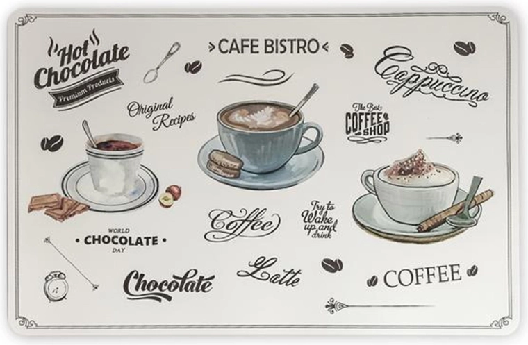 Plastic Placemat TORO Cafe Bistro 28.5 × 44 cm