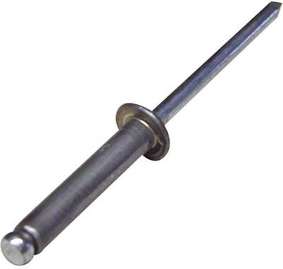 Blind rivet 3.0 × 9 mm Cu/ST (50 pcs)