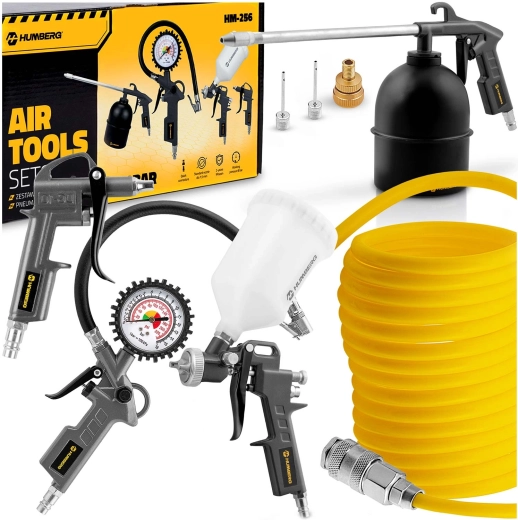 Komplet pnevmatskega orodja 8 v 1 za kompresor HUMBERG