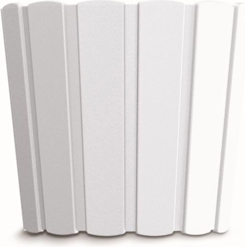 Cvetlični lonec Boardee Basic 14,4 cm – bel plastičen ovitek za rastline