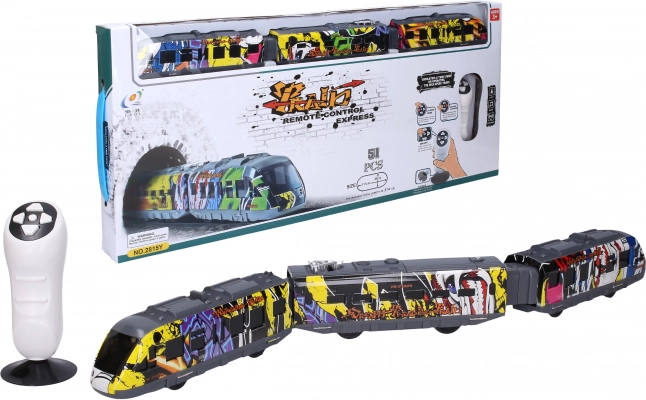 Vlakovna garnitura graffiti RC 117 × 66 cm