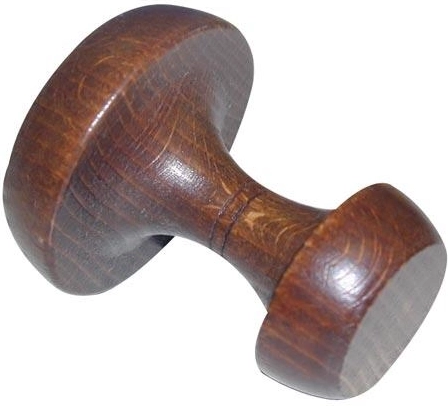 Leseni utiskovalec za kolače 6 in 4 cm