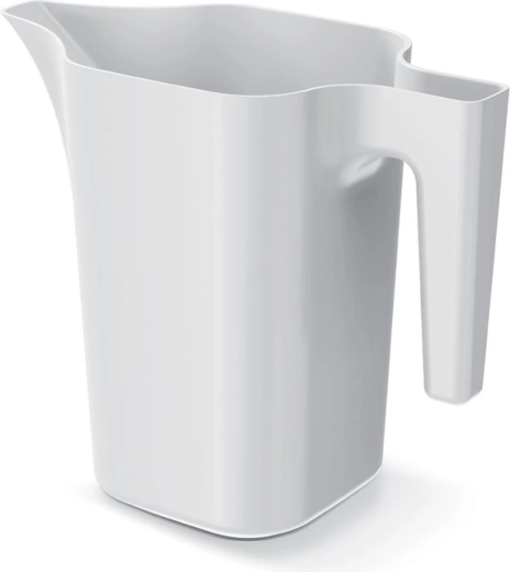 Plastična zalivalka 1,8 l bela