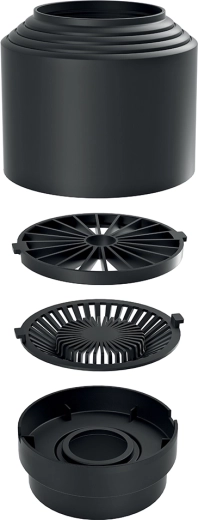 Notranji filter grobih nečistoč za deževnico za odtočno cev žleba