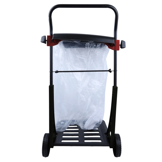 Garden leaf cart and 80 l bag holder - 1 piece