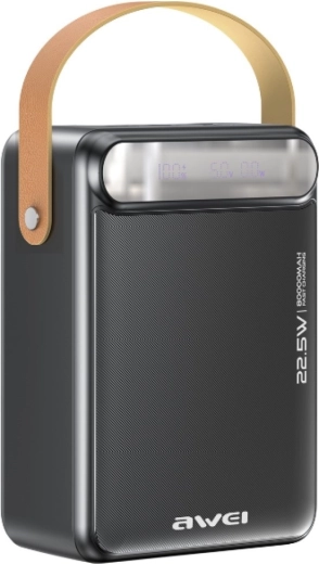 Prenosna baterija Awei P102K 80000 mAh s hitrim polnjenjem 22,5 W
