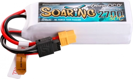 Gens ace G-Tech Soaring 2700mAh 14,8V 30C 4S1P LiPo XT60