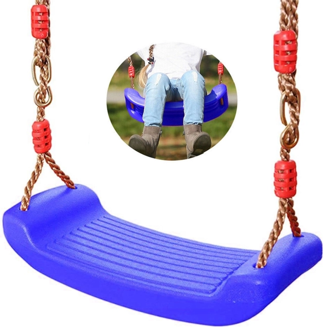 Otroška vrtna gugalnica – gimnastična bradlja z ročaji – Modra