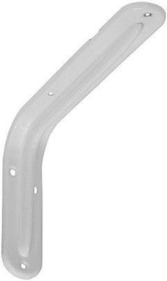 Konzolni nosilec za police 300 × 200 mm bel