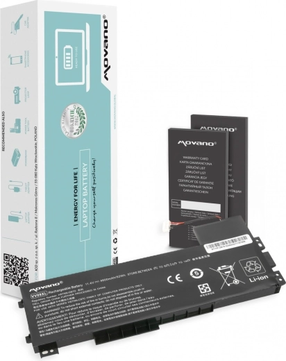 Baterija Movano VV09XL za HP ZBook 15 G3 / 15 G4 (52 Wh, 4600 mAh)