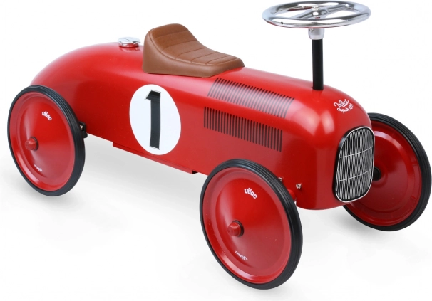 Vilac vintage poganjalec rdeč kovinski avto