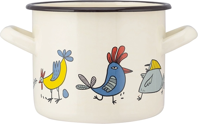 Lonec 1,5 l Kurki (motiv gob) 14 cm