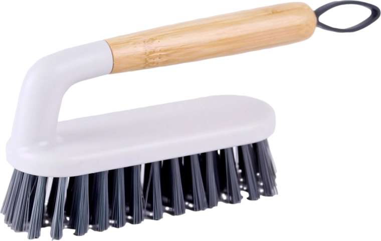 Krtača za tla z bambusovim ročajem 21,5 × 5 × 9,5 cm